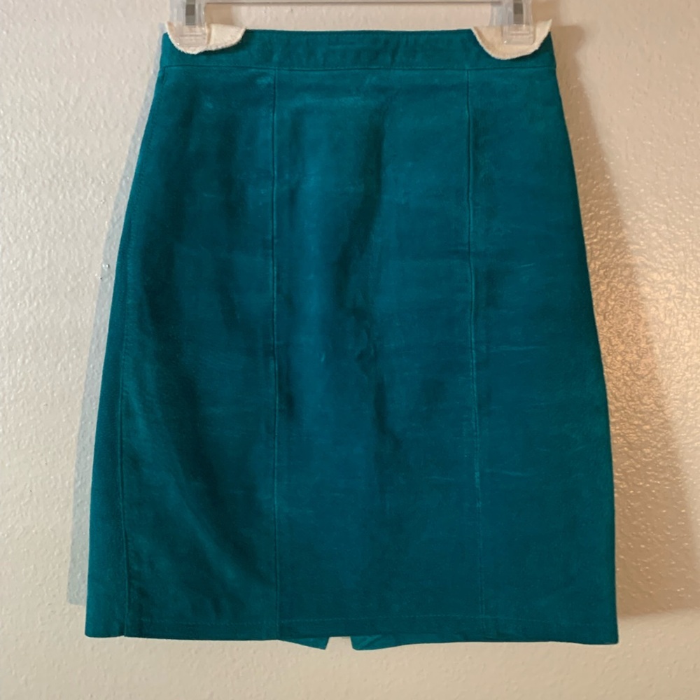 Elegant Teal Skirt